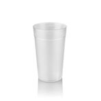 Plastport Kırılmaz Kumlu Bardak 250 ml - 100 Adet