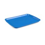 Plastport Servis Tepsisi 27x36 cm - Mavi - 6 Adet
