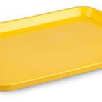 Plastport Servis Tepsisi 27x36 cm - Sarı - 6 Adet
