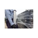 PLASTTY Streç Film, 50 cm x 300 m, 23 Mikron Ekstra Güçlü, Şeffaf, Taşıma ve Koruma için, Yüksek Mukavemetli, El Tipi Uygulama