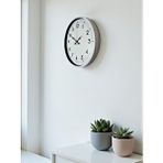 Platin 36 Cm Beyaz Dekoratif Duvar Saati