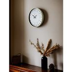 Platin 36 Cm Krem 24 Saat Göstergeli Duvar Saati