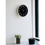 Platin 36 Cm Krem Arapça Rakamlı Duvar Saati