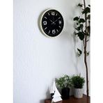 Platin 36 Cm Krem Şık Dekoratif Duvar Saati