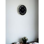 Platin 36 Cm Krem Zarif Duvar Saati
