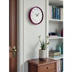 Platin 36 Cm Pembe Standart Duvar Saati