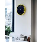 Platin 36 Cm Sarı Gold Rakamlı Duvar Saati