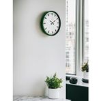 Platin 36 Cm Yeşil Sade Dekoratif Duvar Saati