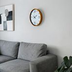 Platin Energy Turuncu 36 Cm Duvar Saati