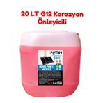 Platin Güneş Enerji Paneli Antifrizi 4 Mevsim Koruma G12 Kırmızı Korozyon Önleyicili 20 Lt