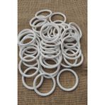 Platin Hediyelik 50 Adet Lif Halkası Plastik Halka 5,8 cm