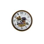 Platin Lavande Provence 36 Cm Kahverengi Duvar Saati