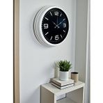 Platin Prime White 40 Cm Metal Modern Duvar Saati Beyaz