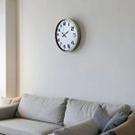 Platin Pure Krem 36 Cm Klasik Duvar Saati