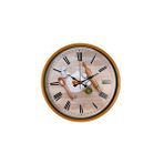Platin Rustic Kitchen Turuncu 36 Cm Duvar Saati
