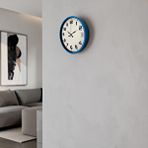 Platin Sky Blue 36 Cm Duvar Saati Mavi