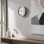 Platin Soft Beyaz 36 Cm Dekoratif Duvar Saati