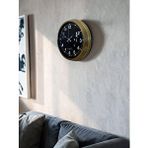Platin Vintage Prestige 40 Cm Eskitme Atatürk Duvar Saati Kahverengi