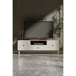 platinreyon Bohem Tv Ünitesi 180 Cm Mdf N Kapak Çizgili, D Kapak Çizgili D Kapak Çizgili Ceviz