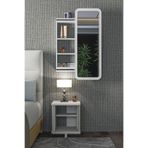 Platinreyon ÇOK AMAÇLI AYNALI TAKI DOLABI MDF KAPAK