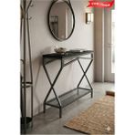 PlatinReyon Metal Dresuar Mdf Cok Amaclı - Siyah