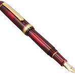 Platinum PNB13000#3776 Century Gold trim 71 Bourgogne F Dolma Kalem