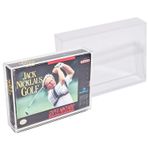 Platinum Protectors Acrylic Display Case for N64 & SNES Super Nintendo Boxes Premium UV Protection