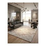 Plato Akustik Dmr Halıcılık Modern Kaymaz Taban Salon Hol, Koridor Yıkanabilir Jel Kesme Yolluk Halı