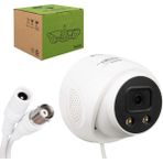 Plato Pl-25273 2MP Color Vu 3.6 mm 2 Atom Led Plastik Kasa AHD Dome Gece Görüşlü Güvenlik Kamerası