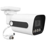 Plato PL-29098 5mp 2.8mm 4 Warmled Fullcolor Plastik Kasa Ahd Analog Bullet Güvenlik Kamerası - Siyah
