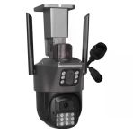Plato Pl-39050 Dual Çift Kameralı Gece Görüşlü 3Mp+3Mp Speed Dome Wi-Fi Güvenlik Kamerası İcsee
