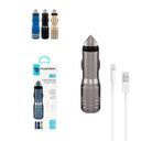 PLATO Pl-9123 Set 2.4A Çift Usb -Çakmaklık Araç Içi Şarj Cihazı