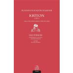 Platon’un Politik Felsefesi - Kriton Cilt 2 - Leo Strauss