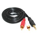Platoon 1.5 Metre 3.5mm Stereo 2rca Kablo Stereo Lale Ses Sistemi Kablosu