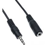 Platoon 1.5 Metre Stereo Uzatma 3.5mm Uzatma Kablosu Kulaklık Uzatma