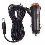 Platoon 12 volt 3 metre kablolu standart uçlu çakmak adaptör 12 volt 5.5 mm 2.5 mm adaptör