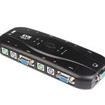 Platoon 4 Port Kvm Switch 4 Port Ps2 Kvm Switch