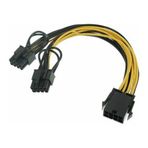 Platoon 8 Pin Power Splitter Pci-E Molex 8 Pin Çift 8pin 6 + 2 Pin Pcı Ex