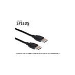 Platoon C.Speeds Lıne Ag-Umm01 1.5 Metre Siyah Usb To Usb İki Ucu Erkek Kablo