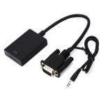 Platoon HDMI To VGA Ses Çıkışlı HDMI To VGA HDMI Dan VGA HDMI VGA Çevirici