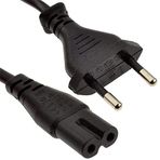 Platoon Kaliteli 2 Metre C7 Teyp Işıldak Fişi Power Güç Kablosu Teyp Fişi