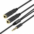 Platoon Kaliteli Kulaklık Mikrofon Birleştirici Aparat 3.5mm Headphone