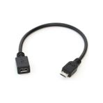 Platoon Mikro USB Uzatma Kablosu 20 cm Mikro USB Uzatma Kablosu Erkek Dişi Mikro USB Dişi Erkek Mikro USB Kablosu