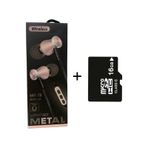 Platoon MS-T5 Şarjlı MP3 Çalar Bluetooth Kulaklık + 16 GB Hafıza Kartı rose