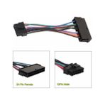 Platoon Pc Atx 24 Pin 14 Pin Güç Kablosu 18AWG Lenovo Q77 B75 A75 Q75 H81