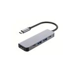 Platoon PL-5560 4K Type-C 5in1 Şarj,hdmı ve USB Çoğaltıcı Adaptör Çevirici