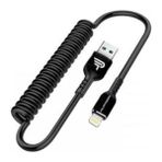 PLATOON PL-8525 LIGHTNING USB DATA VE ŞARJ KABLOSU SİYAH - Kırmızı