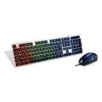 Platoon Rgb Işıklı Kablolu Klavye Mouse Set Oyuncu Klavye Mouse Yüksek Performans