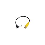 Platoon Ti-Mesh 2.5Mm 4 Kutuplu Dik Açılı Trrs Stereo Fono 1Rca Ses Kablosu - 20Cm