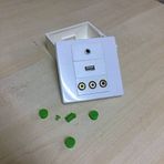 Platoon Usb duvar priz stereo duvar priz rca duvar priz